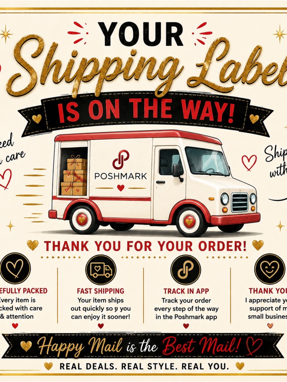 Extra Shipping Label 💌📮📦